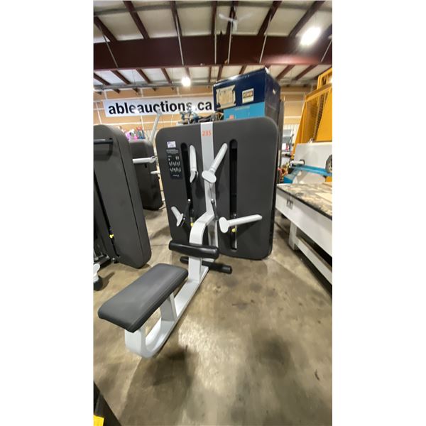 TECHNOGYM COMPACT COMMERCIAL PADDED CABLE PULL SEATED LOW PULL MACHINE