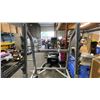 Image 3 : LIFE FITNESS GREY COMMERCIAL FREE WEIGHT OLYMPIC BAR SQUAT RACK