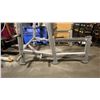 Image 5 : LIFE FITNESS GREY COMMERCIAL FREE WEIGHT OLYMPIC BAR SQUAT RACK