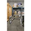 Image 2 : GREY COMMERCIAL FREE WEIGHT OLYMPIC BAR SQUAT RACK