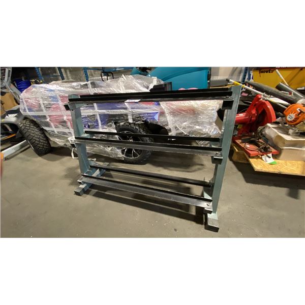 X-PLODE 3 TIER GREY METAL COMMERCIAL DUMBBELL RACK