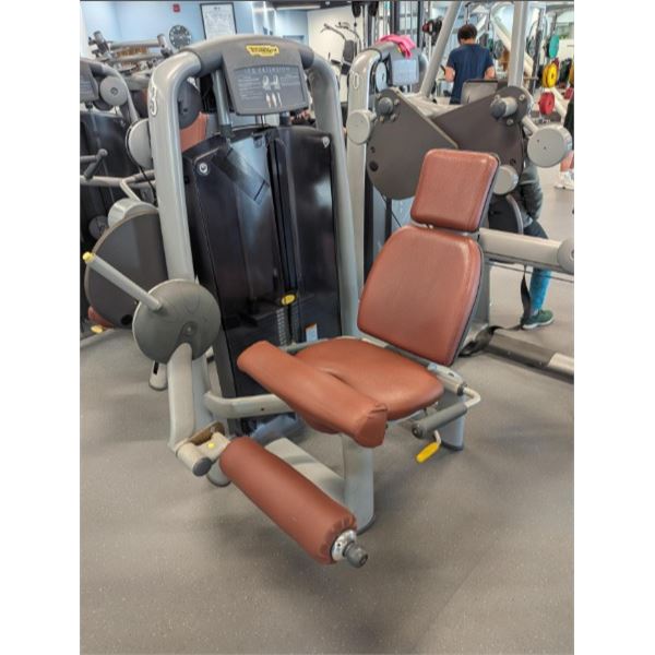 TECHNOGYM GREY COMMERCIAL SEATED LEG EXTENSION MACHINE