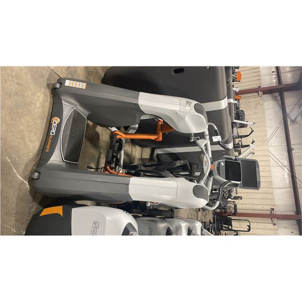 OCTANE FITNESS ZERO RUNNER COMMERCIAL ELECTRIC ZERO IMPACT CARDIO MACHINE WITH OCTANE 15" FITNESS