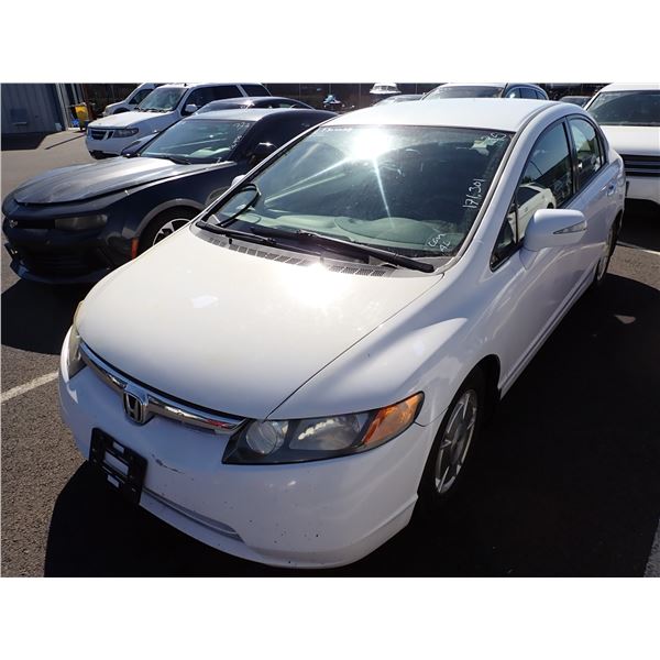 2009 Honda Civic Hybrid RUNS WITH MECHANICAL PROBLEMS