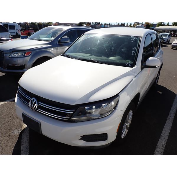 2013 Volkswagen Tiguan RUNS WITH MECHANICAL PROBLEMS
