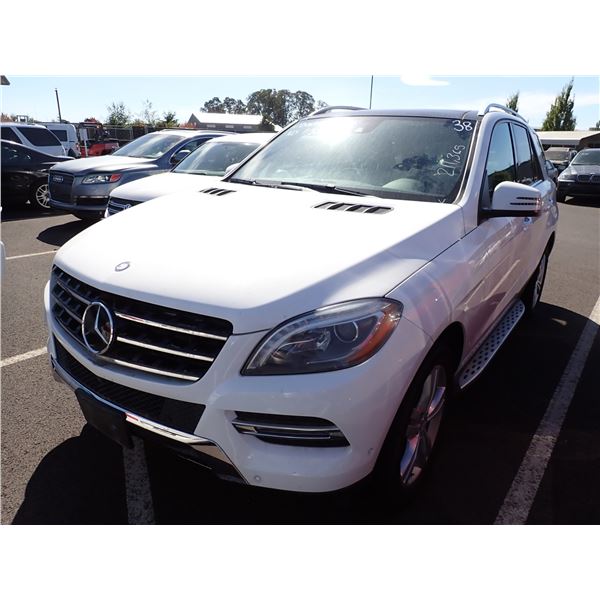 2014 Mercedes-Benz ML350 BlueTEC RUNS WITH MECHANICAL PROBLEMS