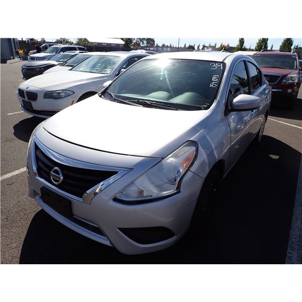 2016 Nissan Versa RUNS WITH MECHANICAL PROBLEMS
