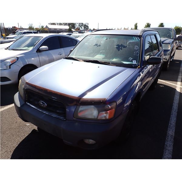 2003 Subaru Forester RUNS WITH MECHANICAL PROBLEMS
