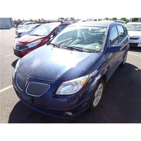 2005 Pontiac Vibe RUNS WITH MECHANICAL PROBLEMS