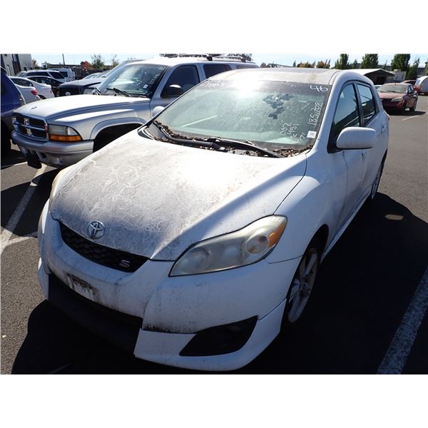 2009 Toyota Matrix RUNS WITH MECHANICAL PROBLEMS