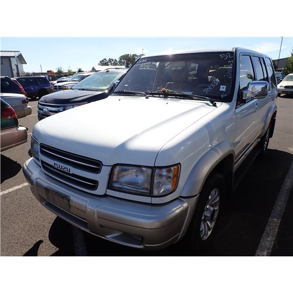 2000 Isuzu Trooper RUNS WITH MECHANICAL PROBLEMS