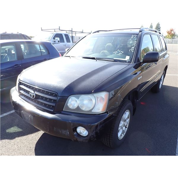 2003 Toyota Highlander