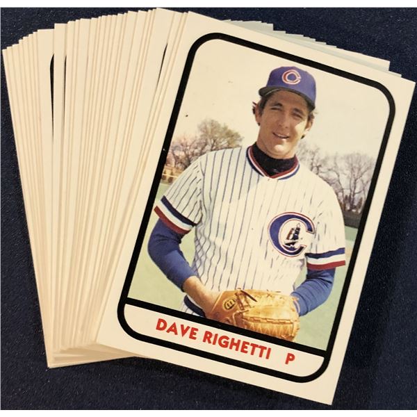 1981 TCMA MiLB COLUMBUS CLIPPERS TEAM SET - DAVE RIGHETTI