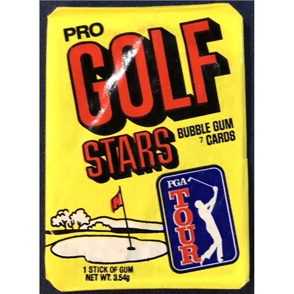 1981 DONRUSS PGA GOLF WAX PACK