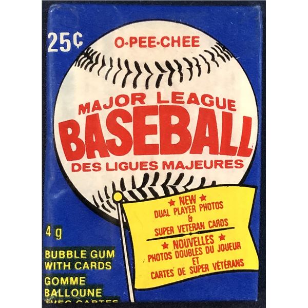 1983 O-PEE-CHEE BASEBALL WAX PACK