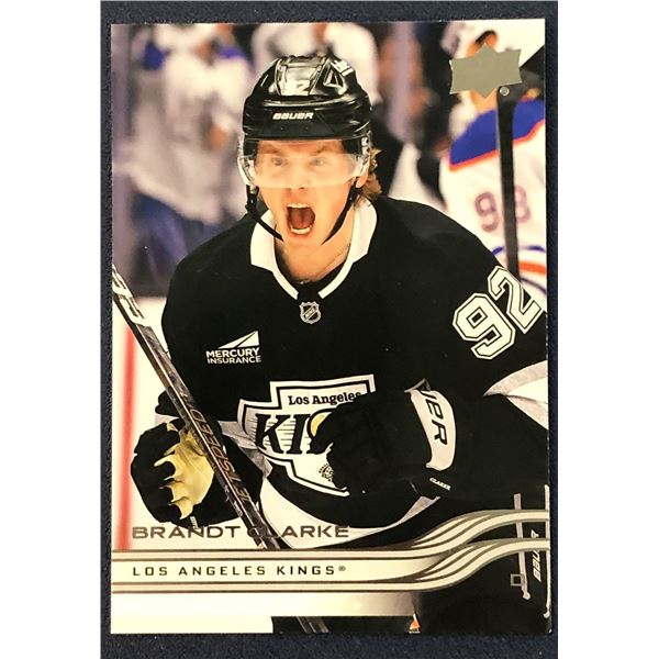 2025-26 UPPER DECK NHL BRANDT CLARKE ROOKIE CARD