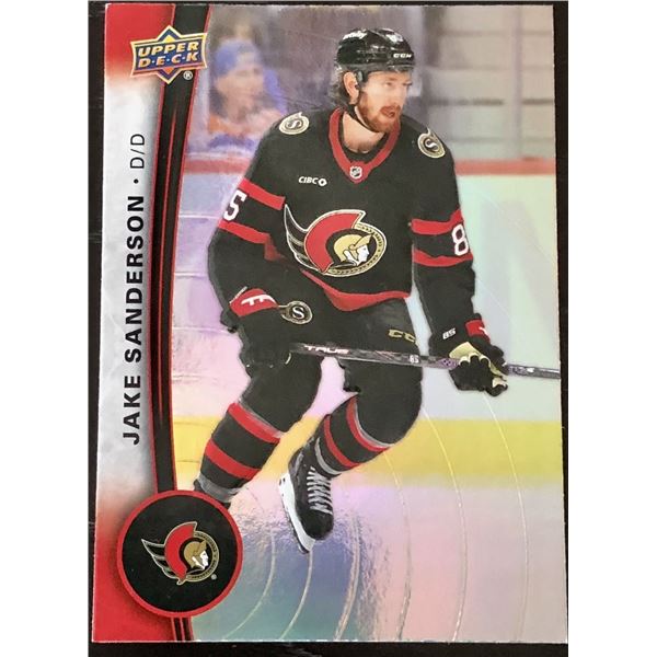 2025-26 UPPER DECK JAKE SANDERSON