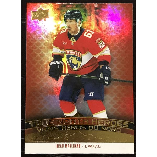 2025-26 UPPER DECK BRAD MARCHAND TRUE NORTH HEROES