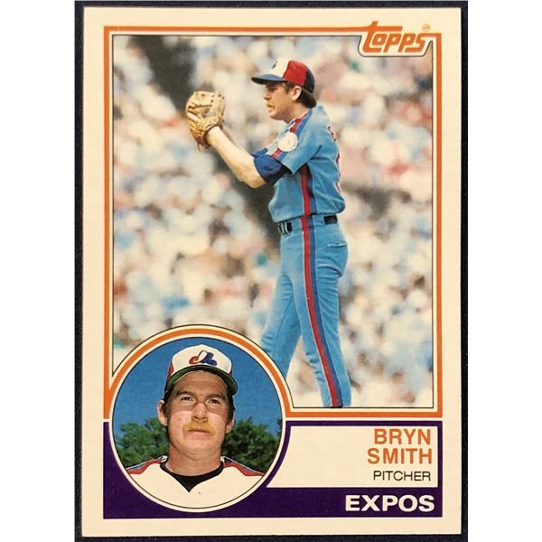 1983 TOPPS BRYN SMITH ROOKIE CARD