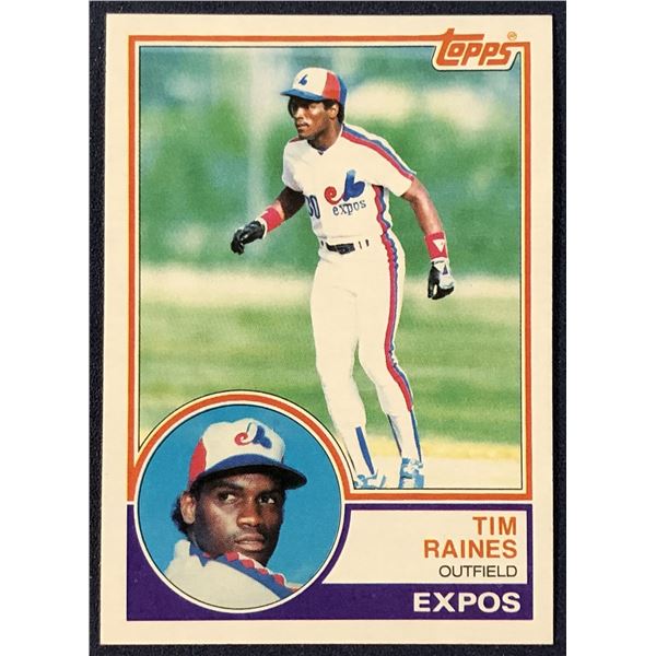 1983 TOPPS TIM RAINES (HOF)