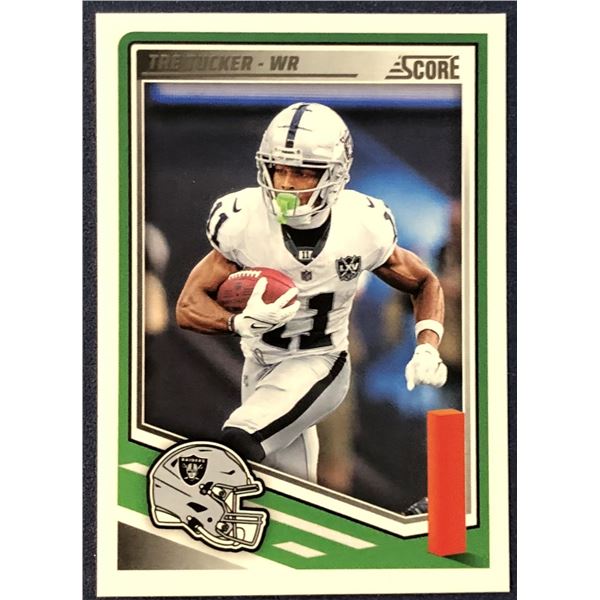 2025 SCORE NFL TRE TUCKER