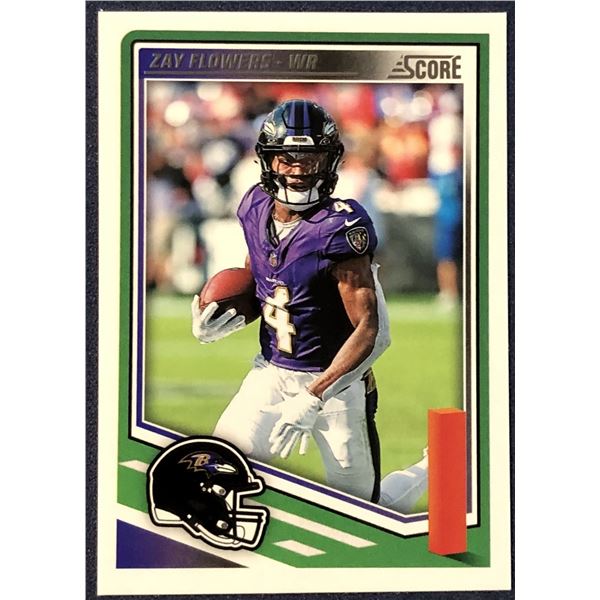 2025 SCORE NFL ZAY FLOWERS