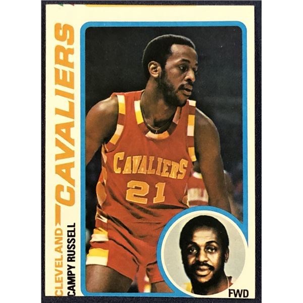 1978-79 TOPPS CAMPY RUSSELL