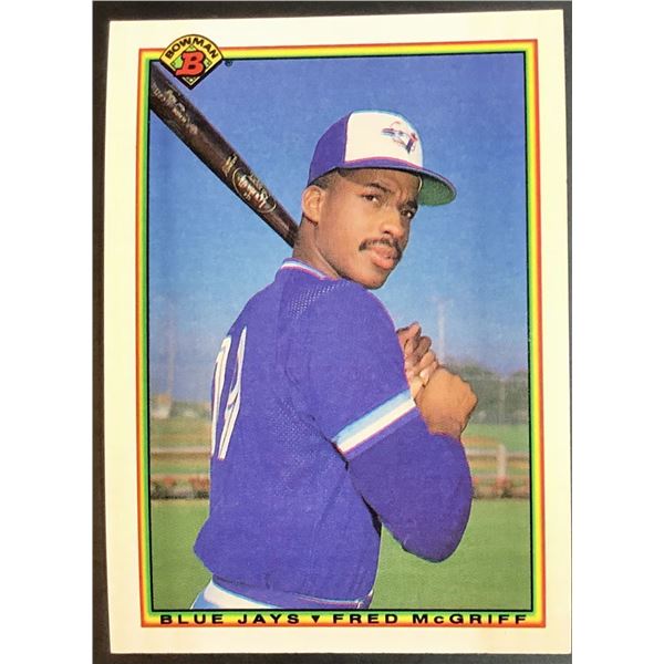 1990 BOWMAN FRED McGRIFF (HOF)