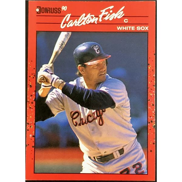 1990 DONRUSS CARLTON FISK (HOF)