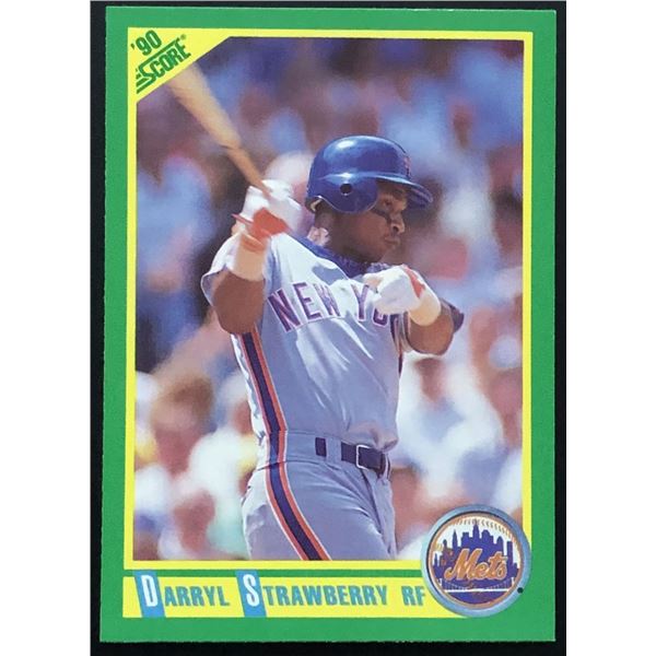 1990 SCORE DARRYL STRAWBERRY