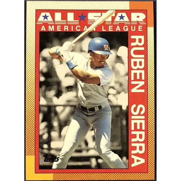 1990 TOPPS RUBEN SIERRA