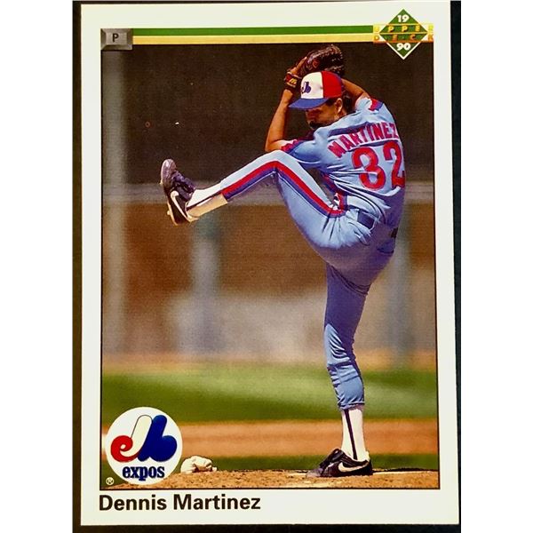 1990 UPPER DECK DENNIS MARTINEZ