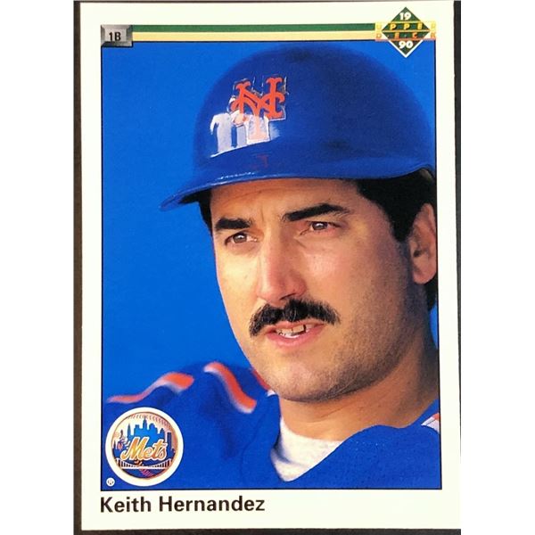 1990 UPPER DECK KEITH HERNANDEZ (HOF)