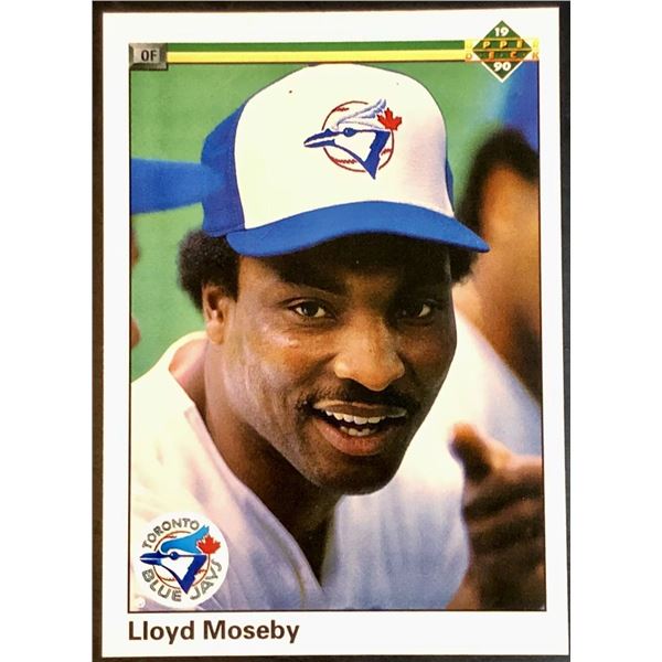 1990 UPPER DECK LLOYD MOSEBY