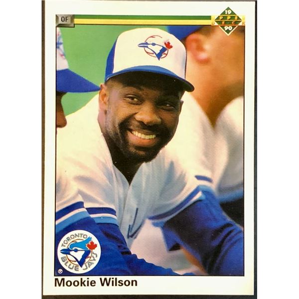 1990 UPPER DECK MOOKIE WILSON