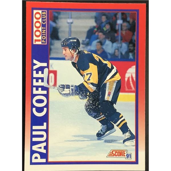 1991-92 SCORE PAUL COFFEY (HOF)