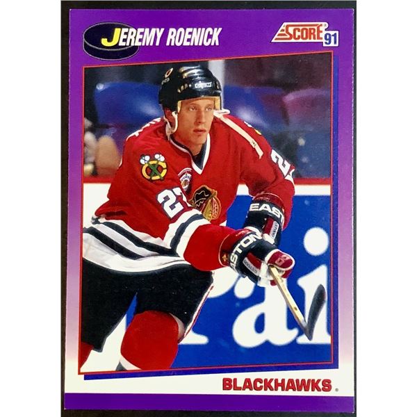 1991-92 SCORE U.S. JEREMY ROENICK (HOF)