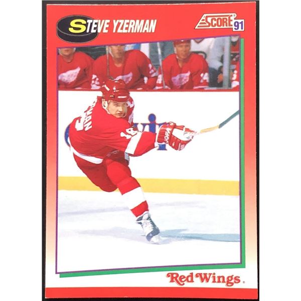 1992 SCORE STEVE YZERMAN (HOF)