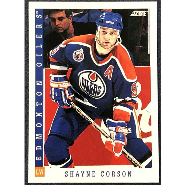 1993-94 SCORE SHAYNE CORSON