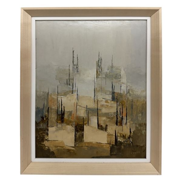 Lewis Scott Croft Abstract Landscape Oil Painting