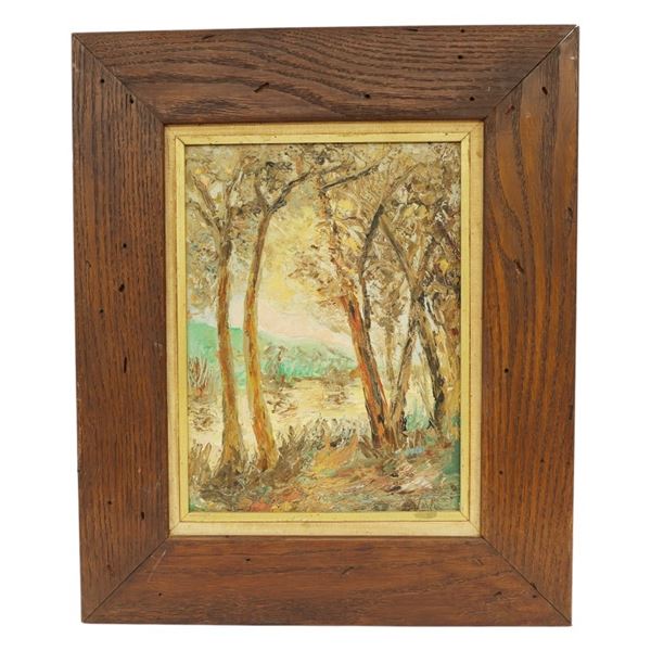 Post-Impressionist Landscape Oil Painting