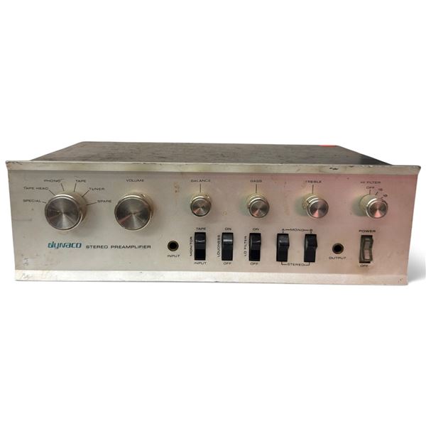 Dynaco PAT-4 Solid-State Stereo Preamplifier & Control Center with Phono & Tape Inputs