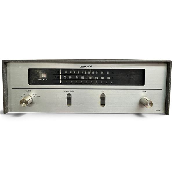 Armaco TTAFMX Vintage Tube AM/FM Stereo Tuner with Multiplex Output & Ferrite Antenna