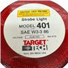 Image 3 : Four Red Strobe Warning Lights, Target Tech Model 401 & Dominion Junior