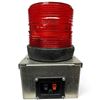 Image 4 : Four Red Strobe Warning Lights, Target Tech Model 401 & Dominion Junior