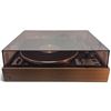 Image 1 : Dual 1249 Fully Automatic Belt-Drive Turntable with Woodgrain Base & Dust Cover