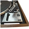 Image 4 : Dual 1249 Fully Automatic Belt-Drive Turntable with Woodgrain Base & Dust Cover