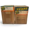 Image 1 : Rogers 6156 / 4-250A Beam Power Vacuum Tubes, Two NOS Factory-Sealed Cartons