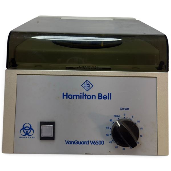 Hamilton Bell VanGuard V6500 Six-Place Compact Centrifuge with 60-Minute Timer