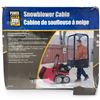 Image 1 : Power Fist 8210312 Snowblower Cabin with Fabric Shell & Clear Vinyl Windows